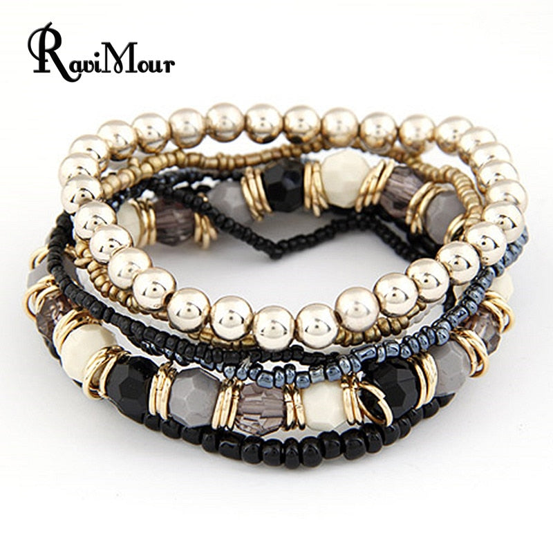 Beautiful bohemian fashion style bracelet sleek and elegantly proven